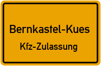 Zulassungstelle Bernkastel-Kues