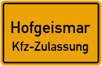 Zulassungstelle Hofgeismar