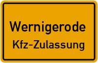 Zulassungstelle Wernigerode