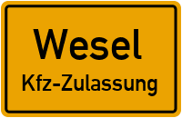 Zulassungstelle Wesel