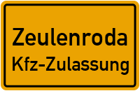 Zulassungstelle Zeulenroda